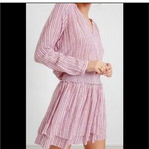 Rails Jasmine Belmont striped mini dress XS